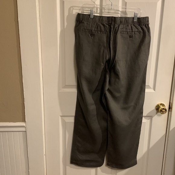 28 Palms Relaxed Women Linen Pants - Picture 2 of 14